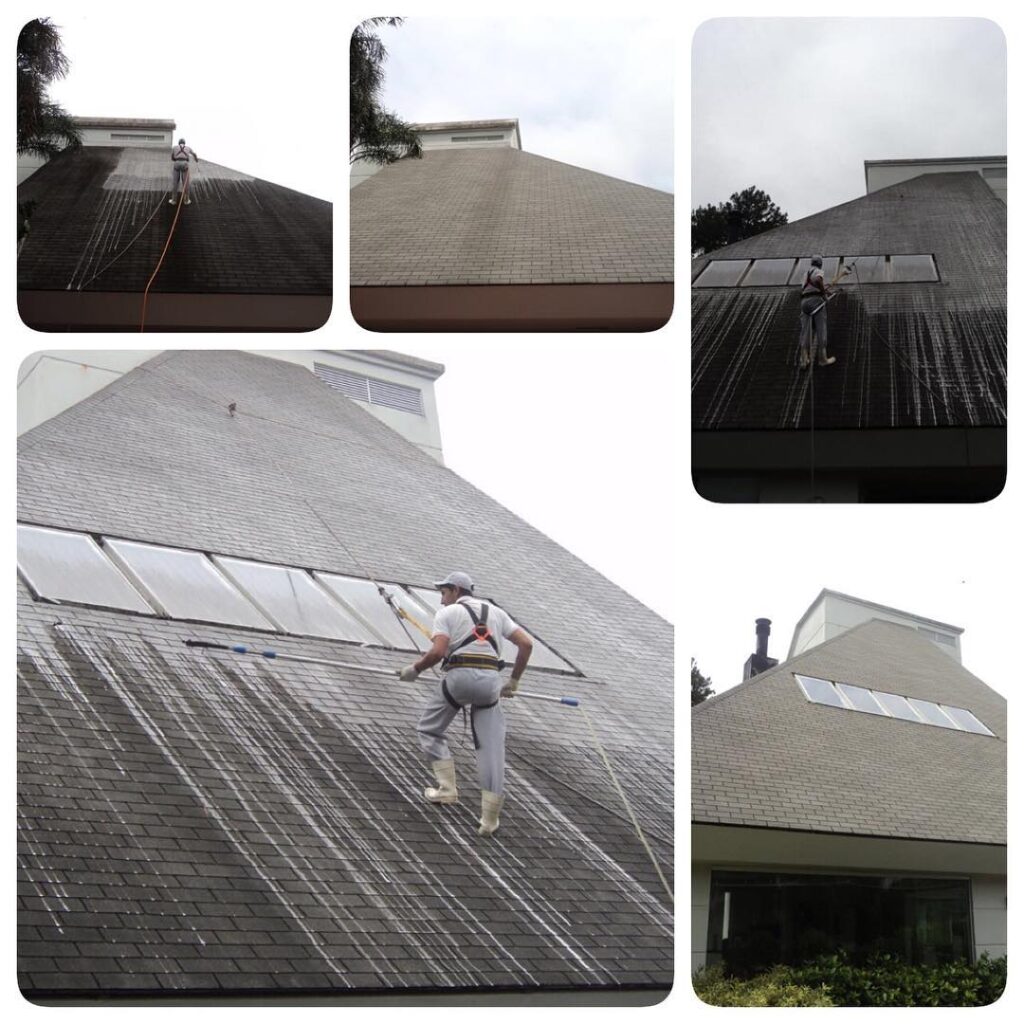 Como Funciona a Limpeza de Telhas e Placas Solares em Curitiba​