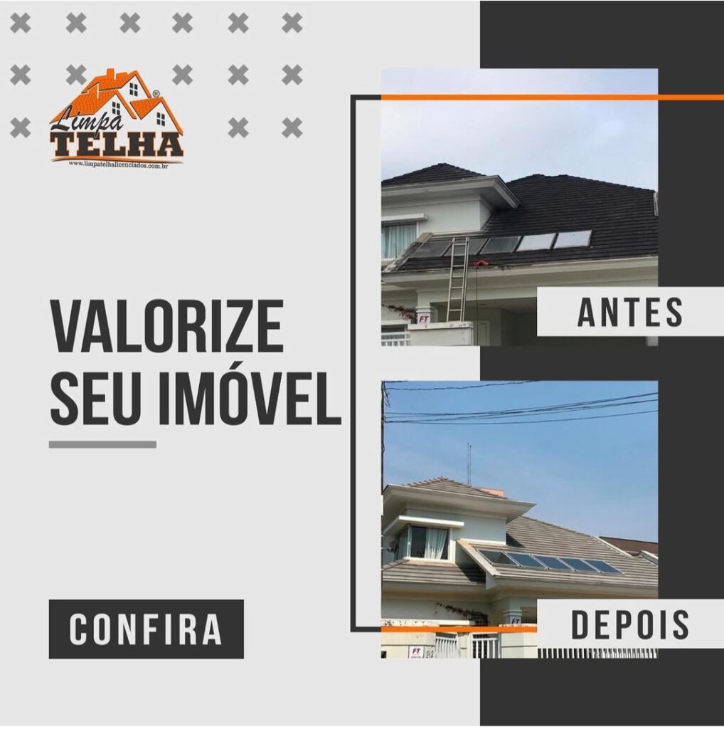 Limpeza de Telhas e Placas Solares em Curitiba e Regiao Metropolitana com Tecnologia Garantia e Credibilidade